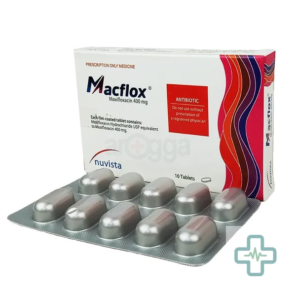 Macflox 400 mg Tablet — Moxifloxacin