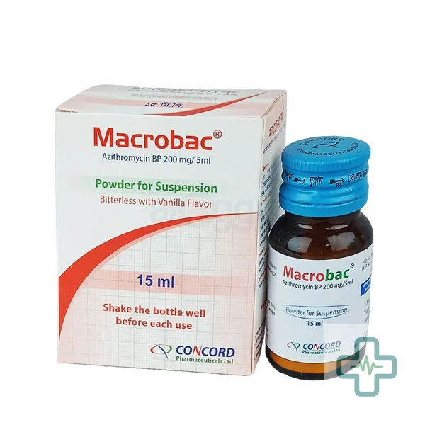 Macrobac 200 mg/5 ml Powder For Suspension — Azithromycin