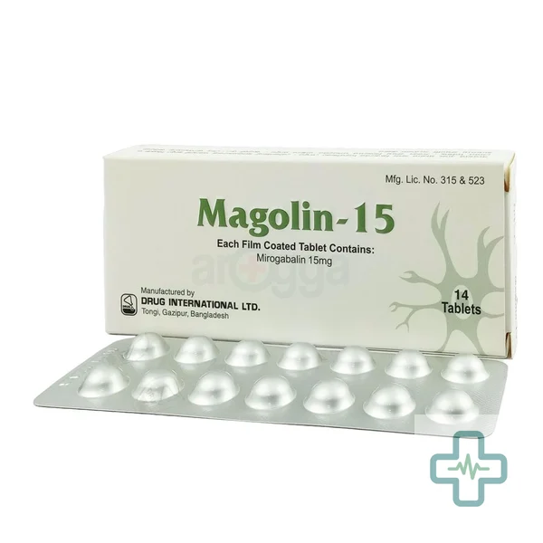 Magolin 15 15 mg Tablet — Mirogabalin