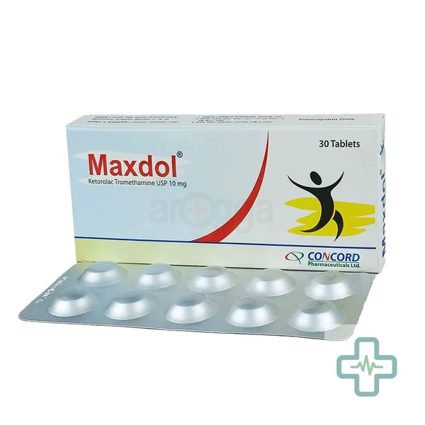 Maxdol 10 mg Tablet — Ketorolac Tromethamine
