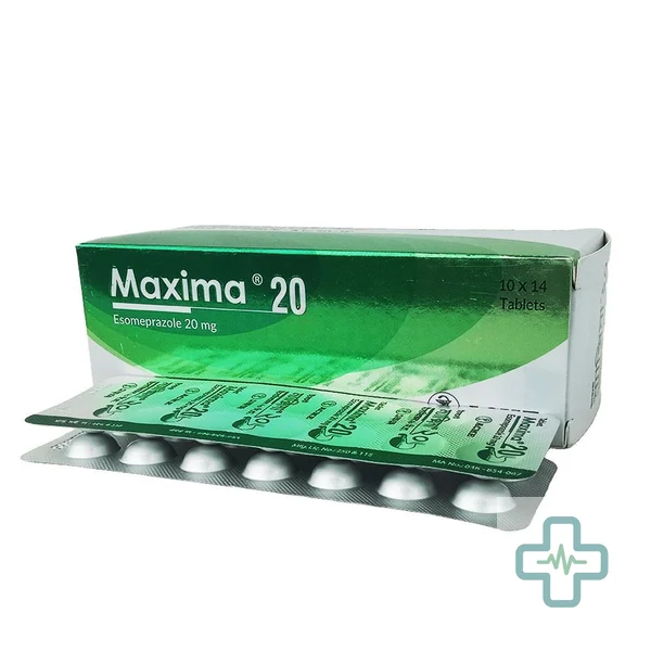 Maxima 20 20 mg Tablet — Esomeprazole