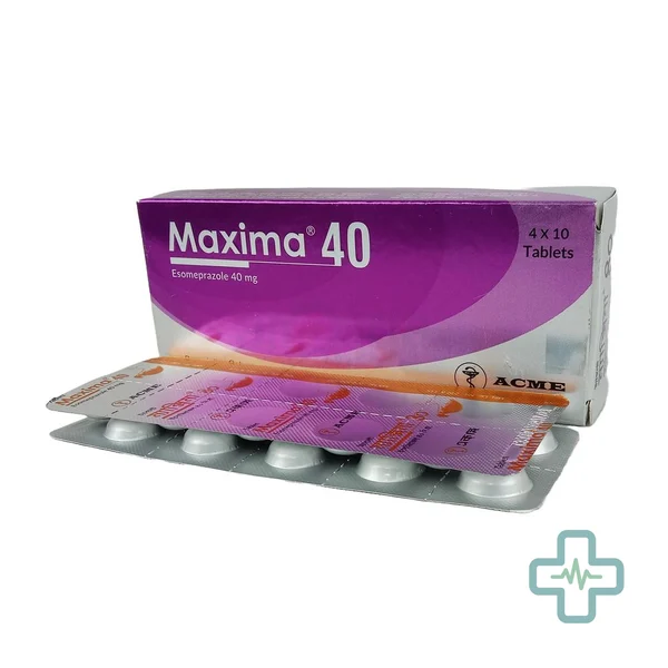 Maxima 40 40 mg Tablet — Esomeprazole