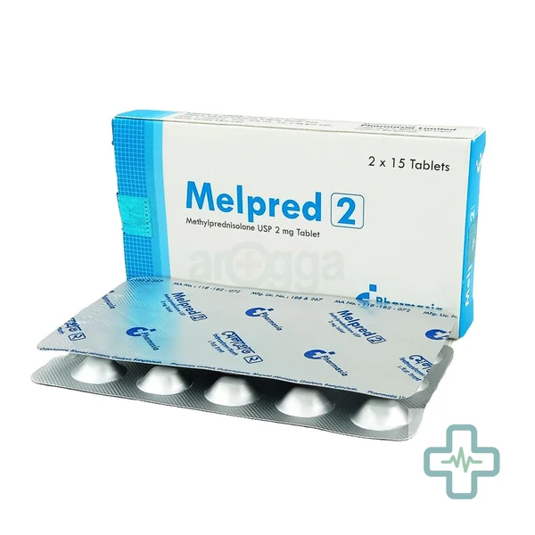 Melpred 2 2 mg Tablet — Methylprednisolone