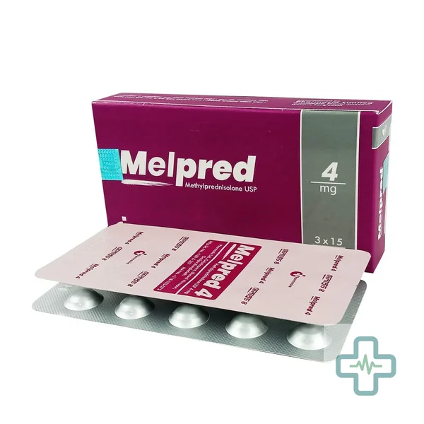 Melpred 4 4 mg Tablet — Methylprednisolone