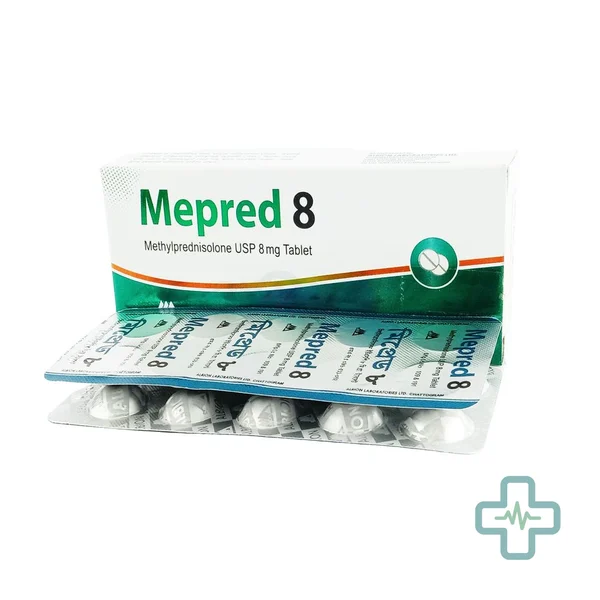 Mepred 8 8 mg Tablet — Methylprednisolone