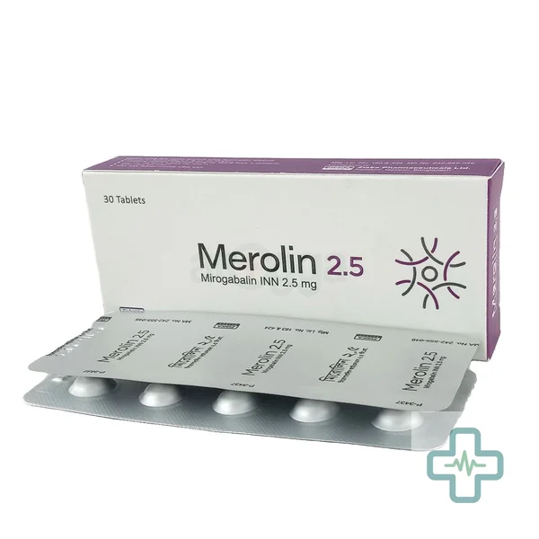 Merolin 2.5 2.5 mg Tablet — Mirogabalin