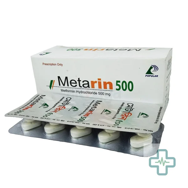 Metarin 500 mg Tablet — Metformin Hydrochloride