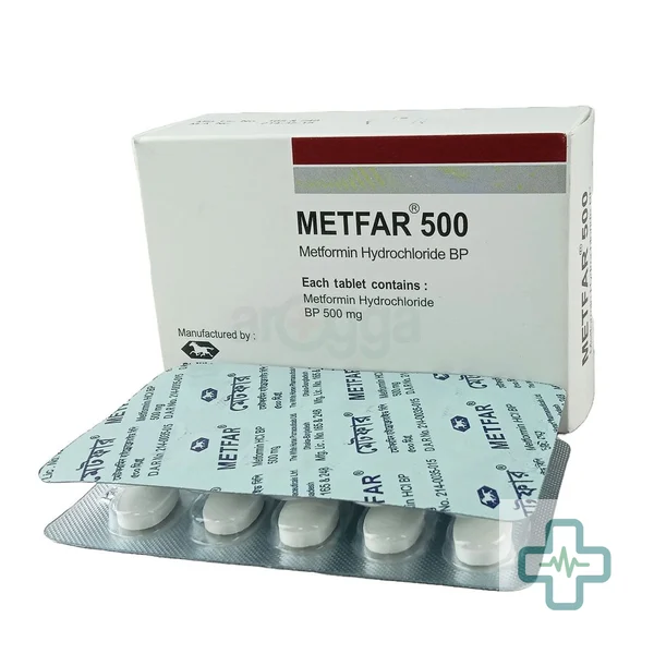 Metfar 500 mg Tablet — Metformin Hydrochloride