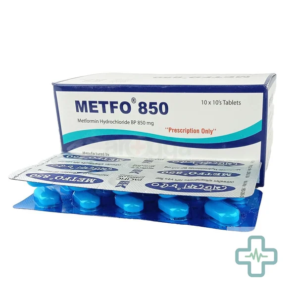 Metfo 850 mg Tablet — Metformin Hydrochloride