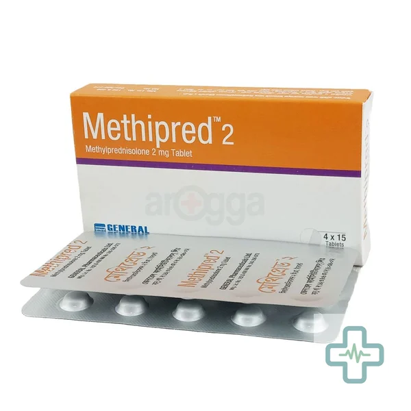 Methipred 2 mg Tablet — Methylprednisolone