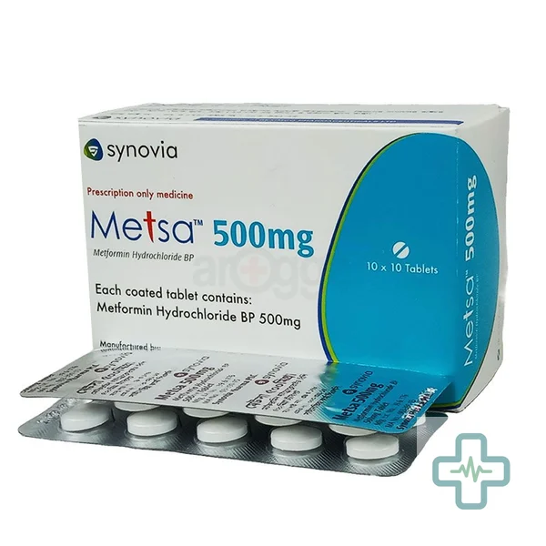 Metsa 500 mg Tablet — Metformin Hydrochloride