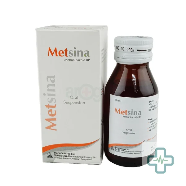 Metsina 200 mg/5 ml Suspension — Metronidazole