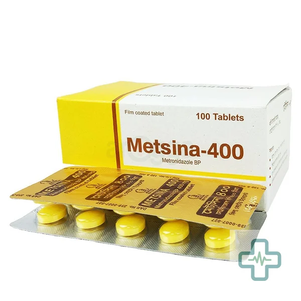Metsina 400 mg Tablet — Metronidazole