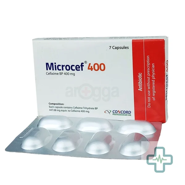 Microcef 400 400 mg Capsule — Cefixime