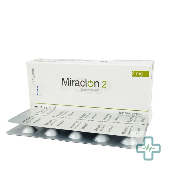 Miraclon 2 2 mg Tablet — Clonazepam