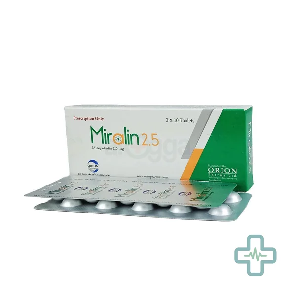 Miralin 2.5 2.5 mg Tablet — Mirogabalin