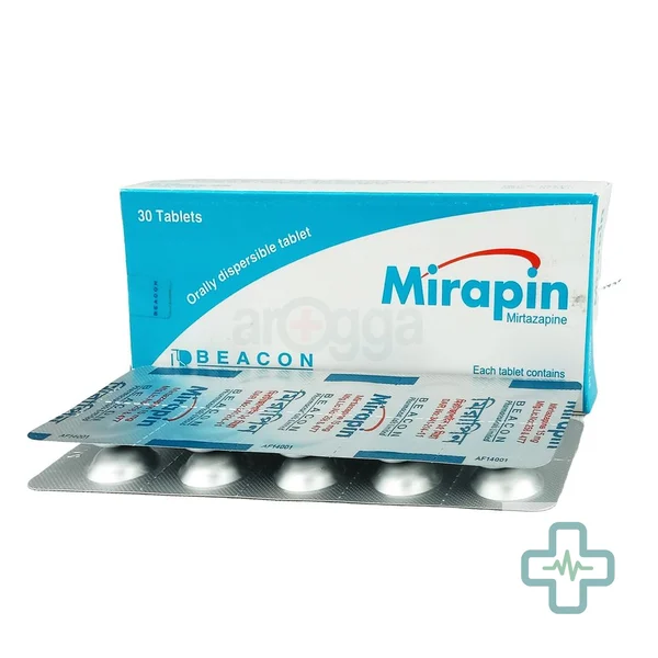Mirapin 15 mg Tablet — Mirtazapine