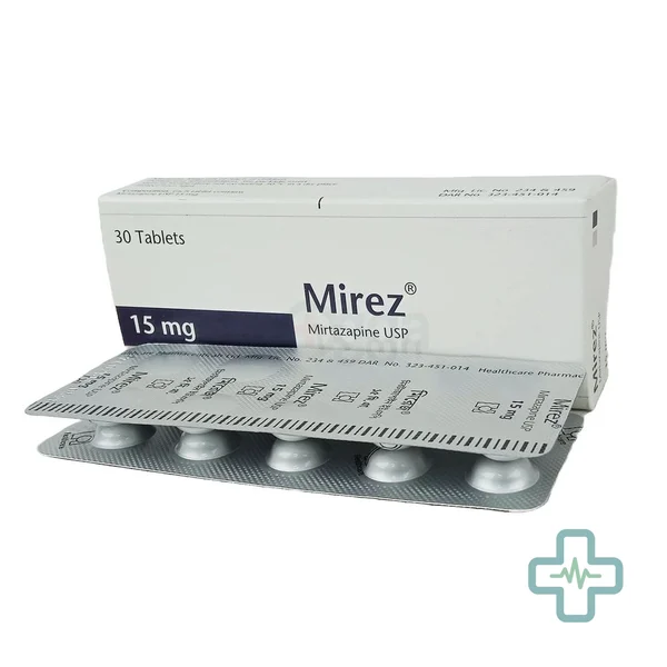 Mirez 15 mg Tablet — Mirtazapine
