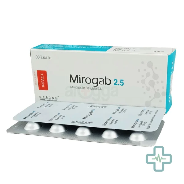 Mirogab 2.5 2.5 mg Tablet — Mirogabalin