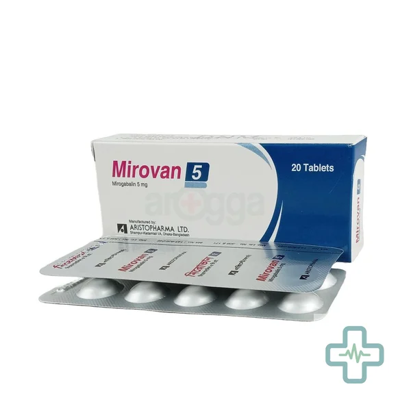Mirovan 5 5 mg Tablet — Mirogabalin