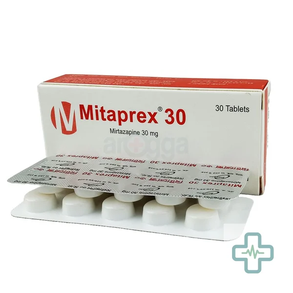 Mitaprex 30 mg Tablet — Mirtazapine