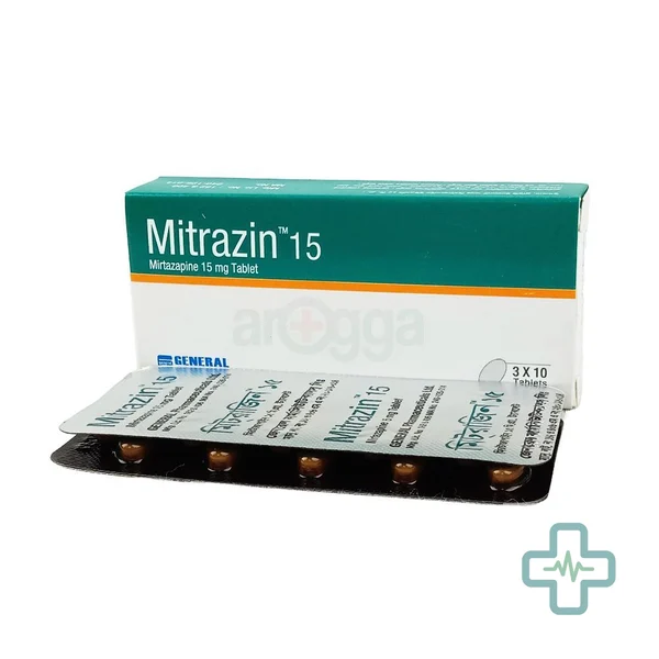 Mitrazin 15 mg Tablet — Mirtazapine