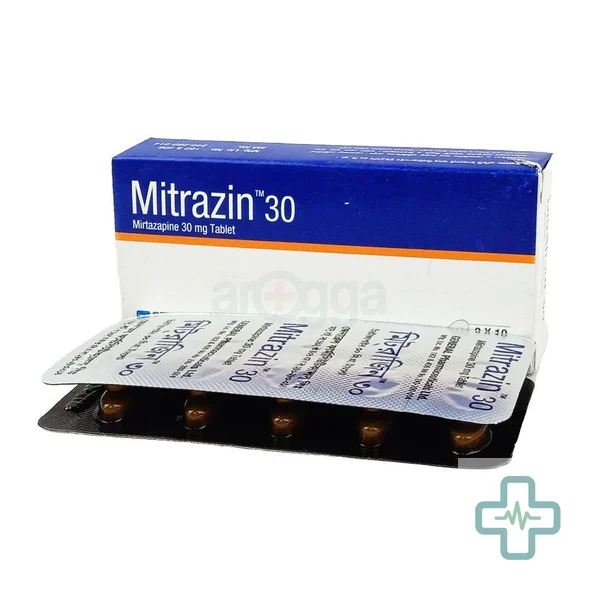 Mitrazin 30 mg Tablet — Mirtazapine