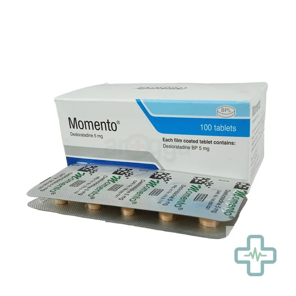 Momento 5 mg Tablet — Desloratadine