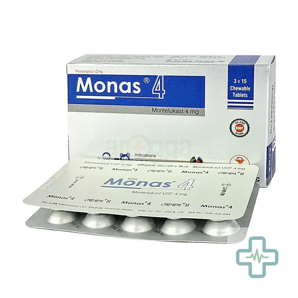 Monas 4 mg Tablet — Montelukast