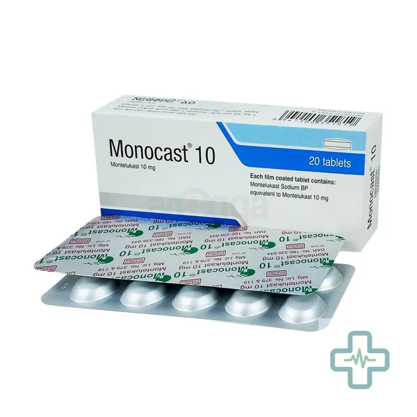 Monocast 10 mg Tablet — Montelukast