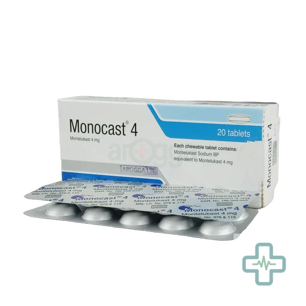 Monocast 4 mg Tablet — Montelukast