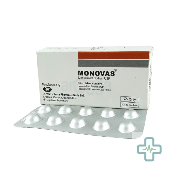 Monovas 10 mg Tablet — Montelukast