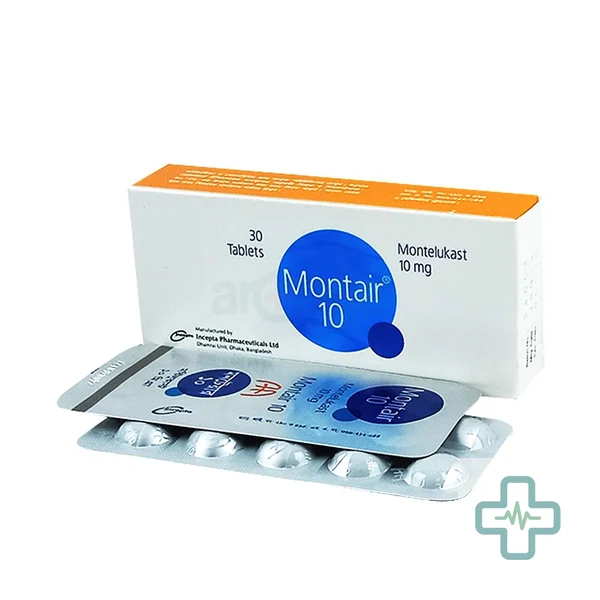 Montair 10 10 mg Tablet — Montelukast