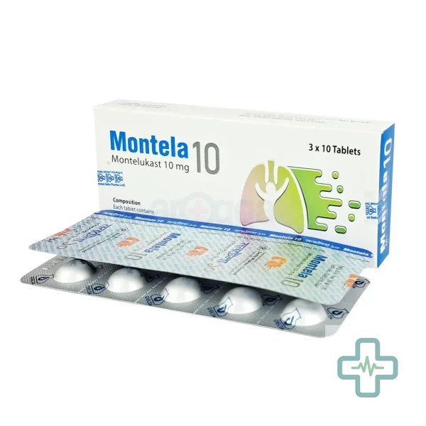 Montela 10 10 mg Tablet — Montelukast