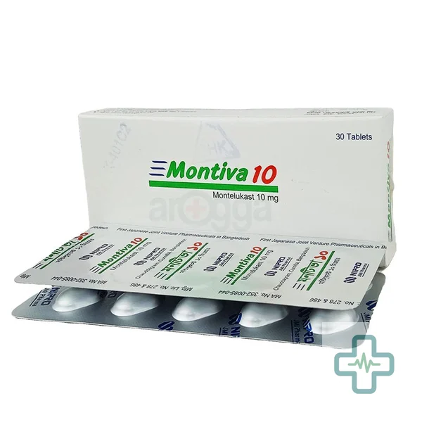 Montiva 10 10 mg Tablet — Montelukast