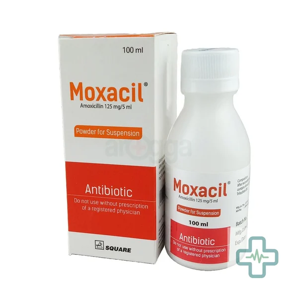 Moxacil 125 mg/5 ml Powder For Suspension — Amoxicillin