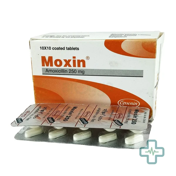 Moxin 250 mg Tablet — Amoxicillin