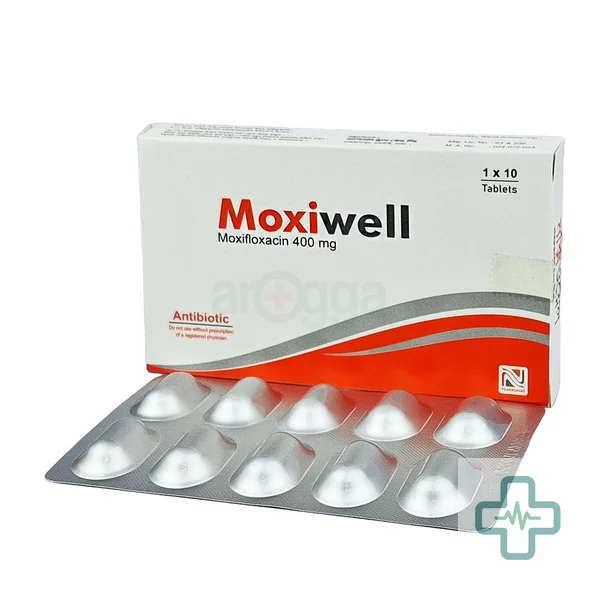 Moxiwell 400 mg Tablet — Moxifloxacin