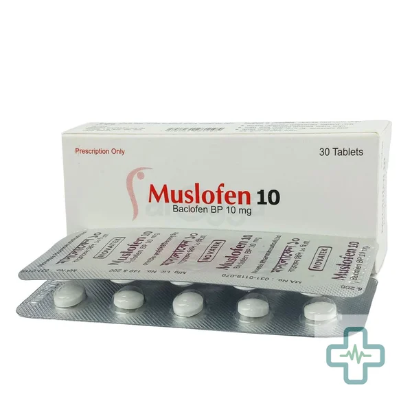 Muslofen 10 10 mg Tablet — Baclofen