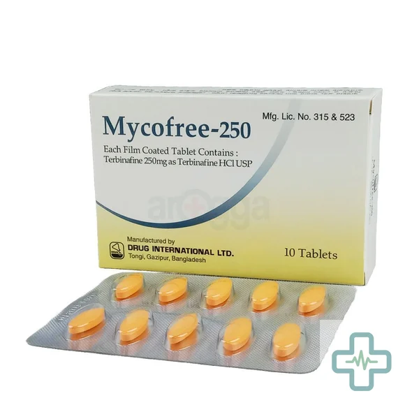 Mycofree 250 250 mg Tablet — Terbinafine