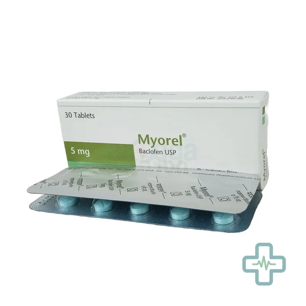 Myorel 5 mg Tablet — Baclofen