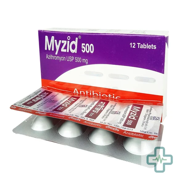 Myzid 500 mg Tablet — Azithromycin