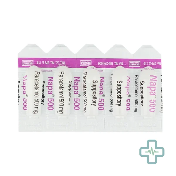 Napa 500 mg Suppository — Paracetamol