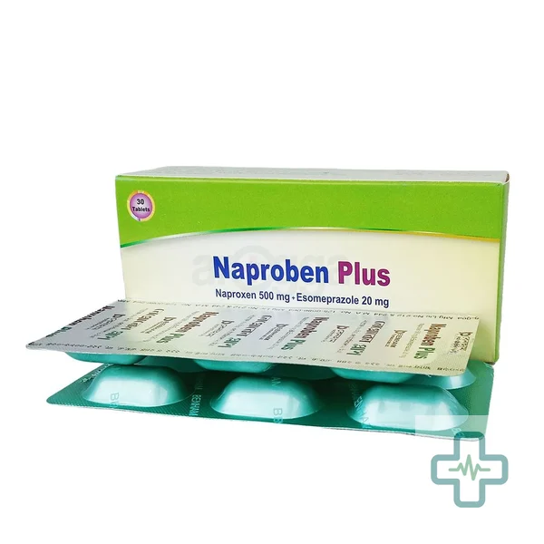 Naproben Plus 20 mg + 500 mg Tablet — Esomeprazole + Naproxen