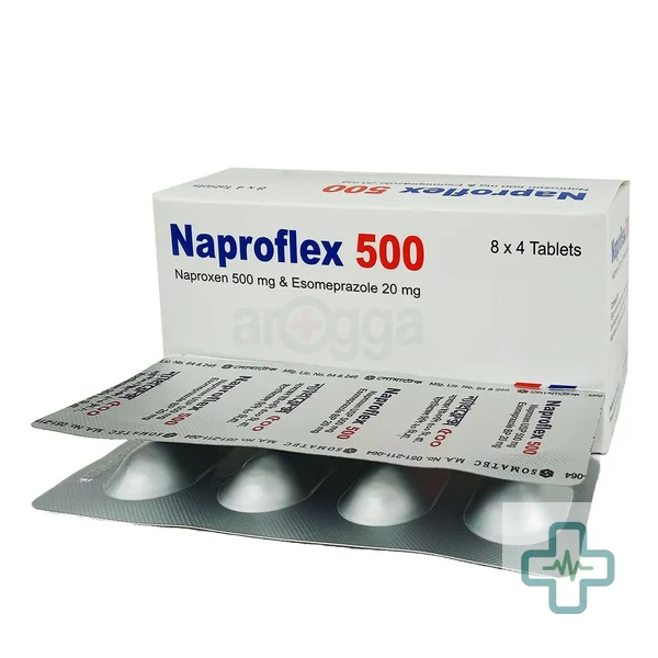 Naproflex 500 20 mg + 500 mg Tablet — Esomeprazole + Naproxen
