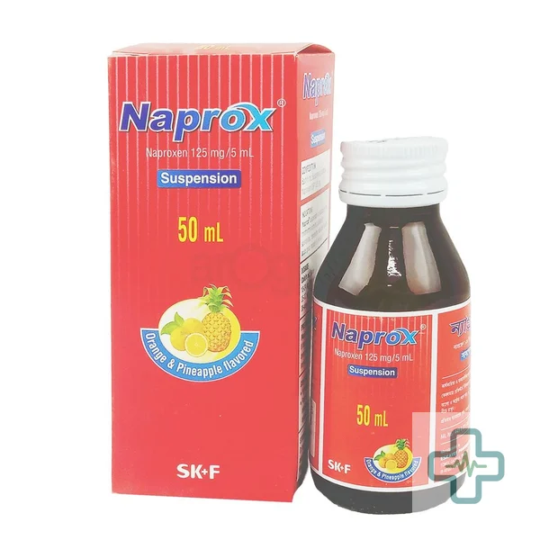 Naprox 125 mg/5 ml Powder For Suspension — Naproxen