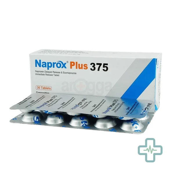 Naprox Plus 375 20 mg + 375 mg Tablet — Esomeprazole + Naproxen