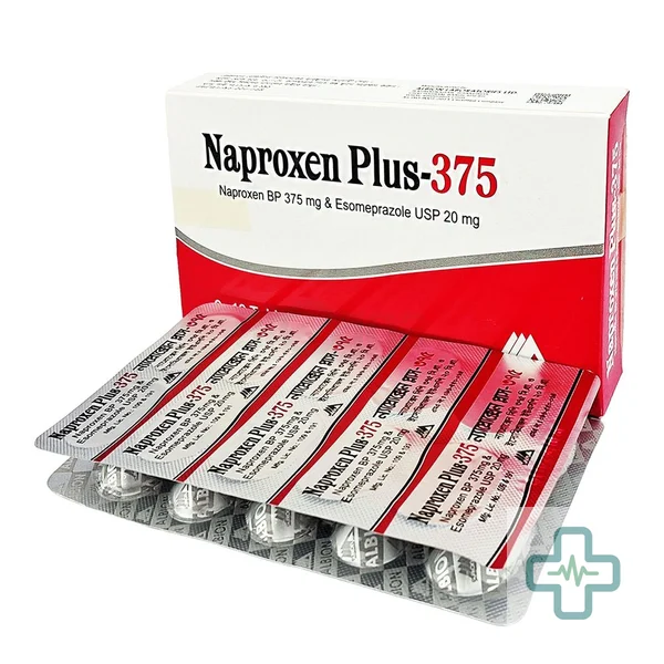 Naproxen Plus 20 mg + 375 mg Tablet — Esomeprazole + Naproxen