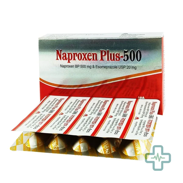 Naproxen Plus 500 20 mg + 500 mg Tablet — Esomeprazole + Naproxen