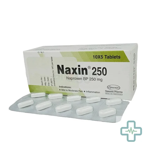Naxin 250 mg Tablet — Naproxen